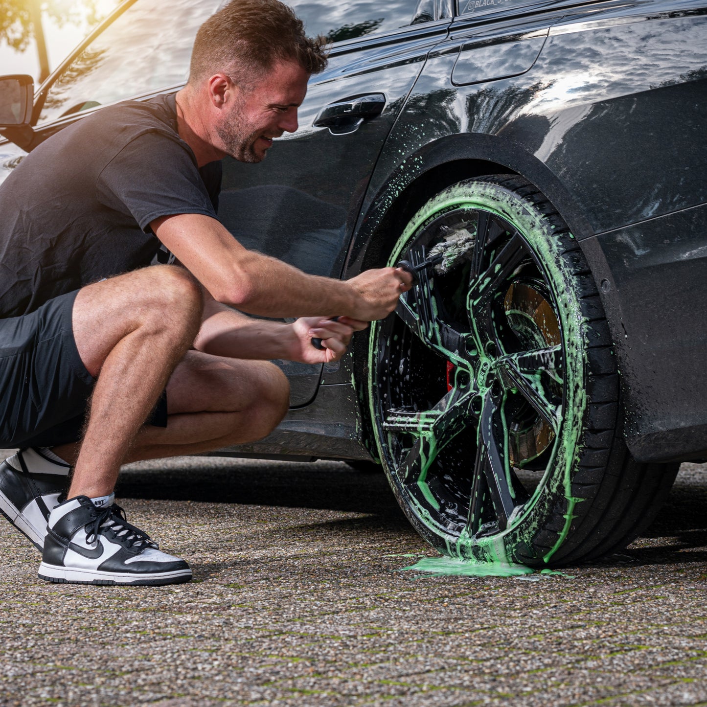 Wheel Woolie - velgenborstel